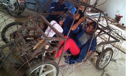 Tuke Tuke Made in Nigerian car