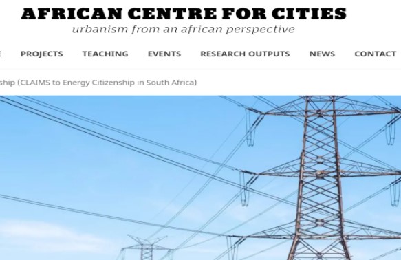 Call for Applications: University of Cape Town 2024 PhD Scholarship (CLAIMS to Energy Citizenship)